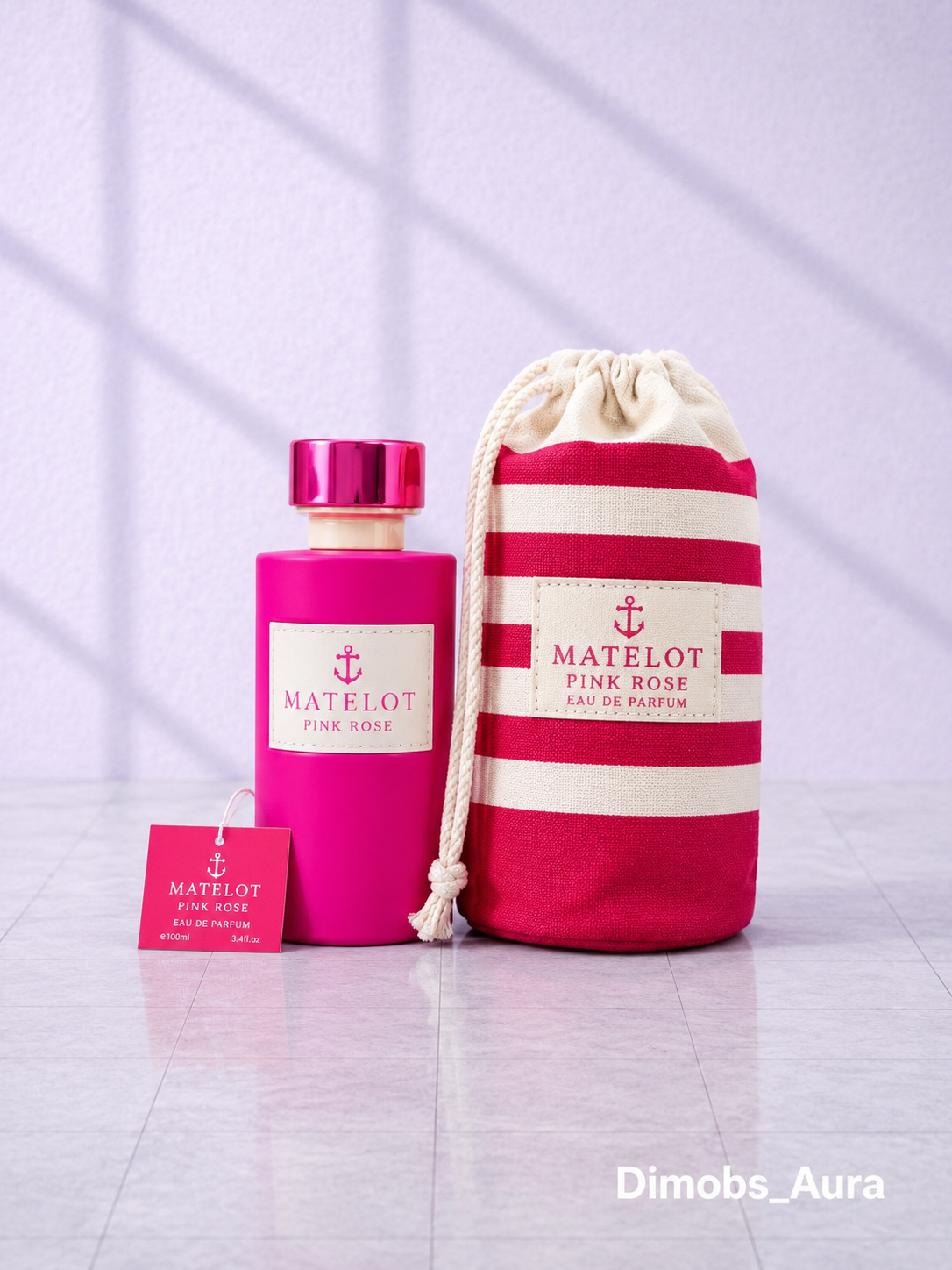 Marc James Matelot (Classic Blue & Pink)