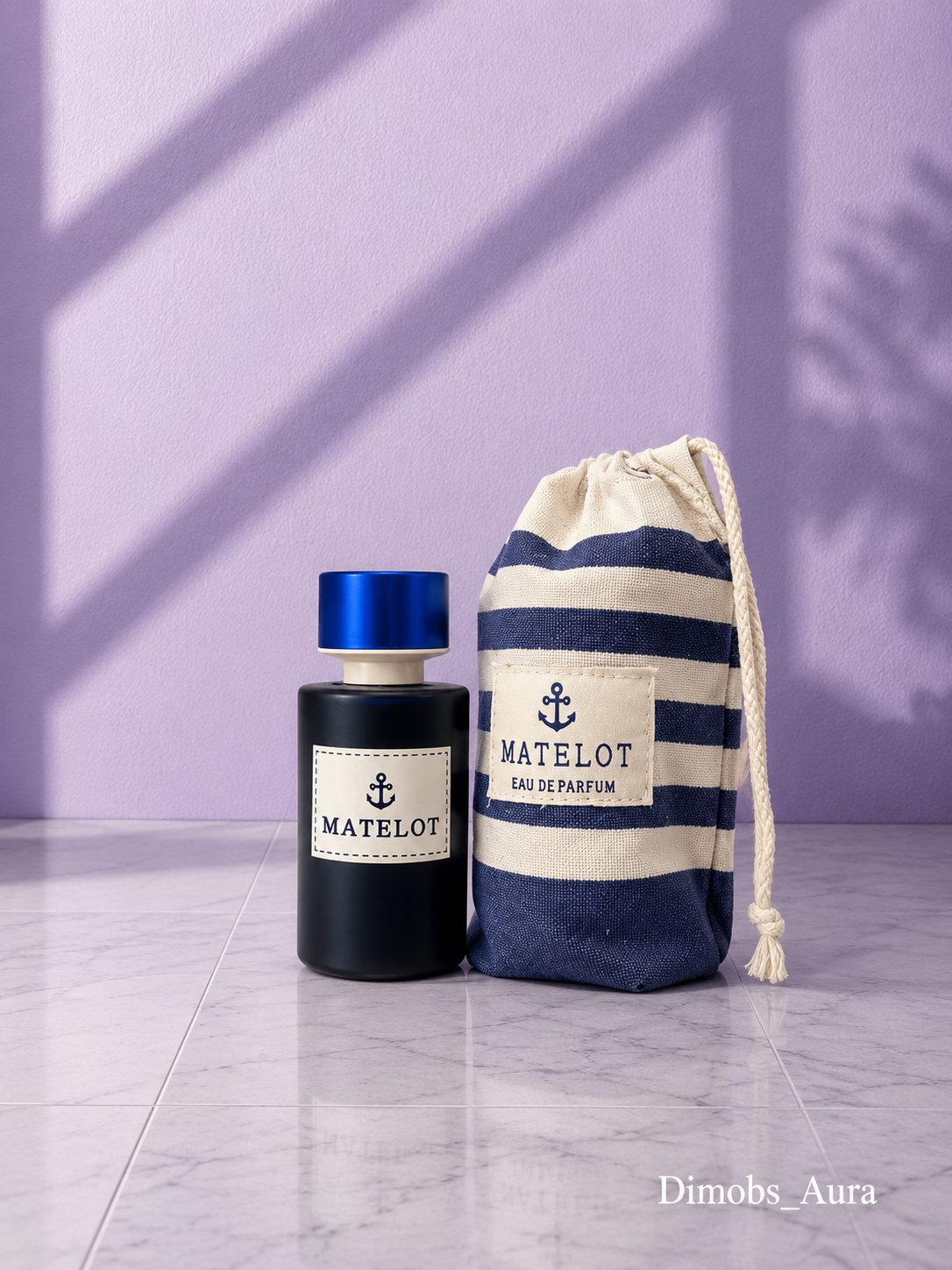 Marc James Matelot (Classic Blue & Pink)